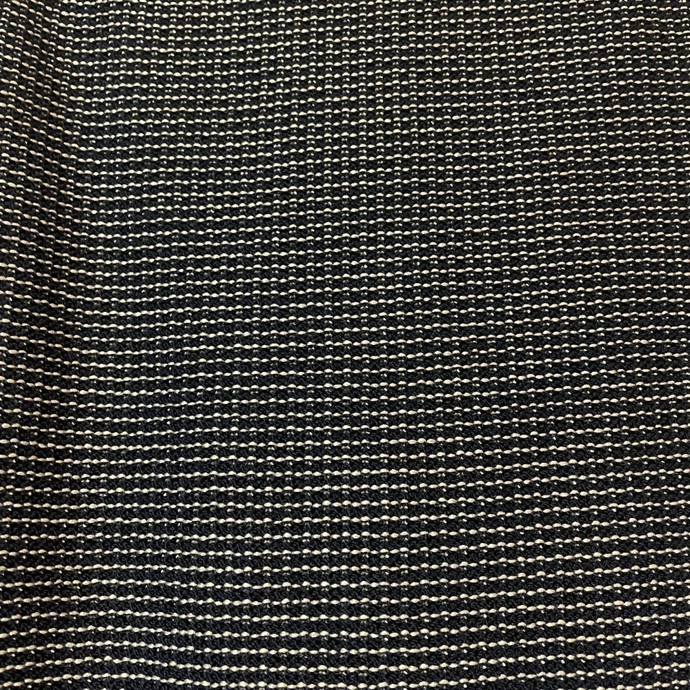 NWOT St. John Santana Knit Wool Blend Pencil Skirt Navy White Check US 2 Classic - Picture 6 of 9